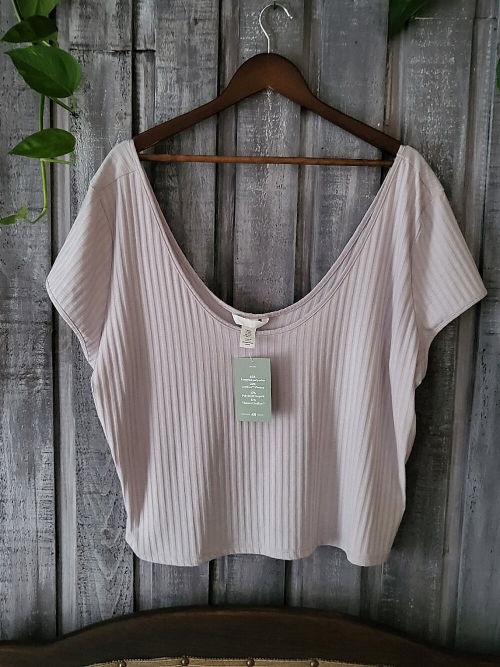 Crop Top Tee NWT 3X